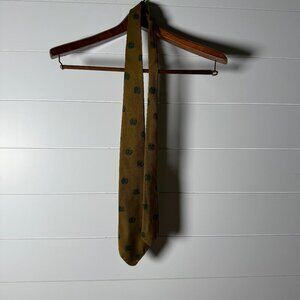 Chadwick by Wembley Tie Camel with Dark Green -Vintage